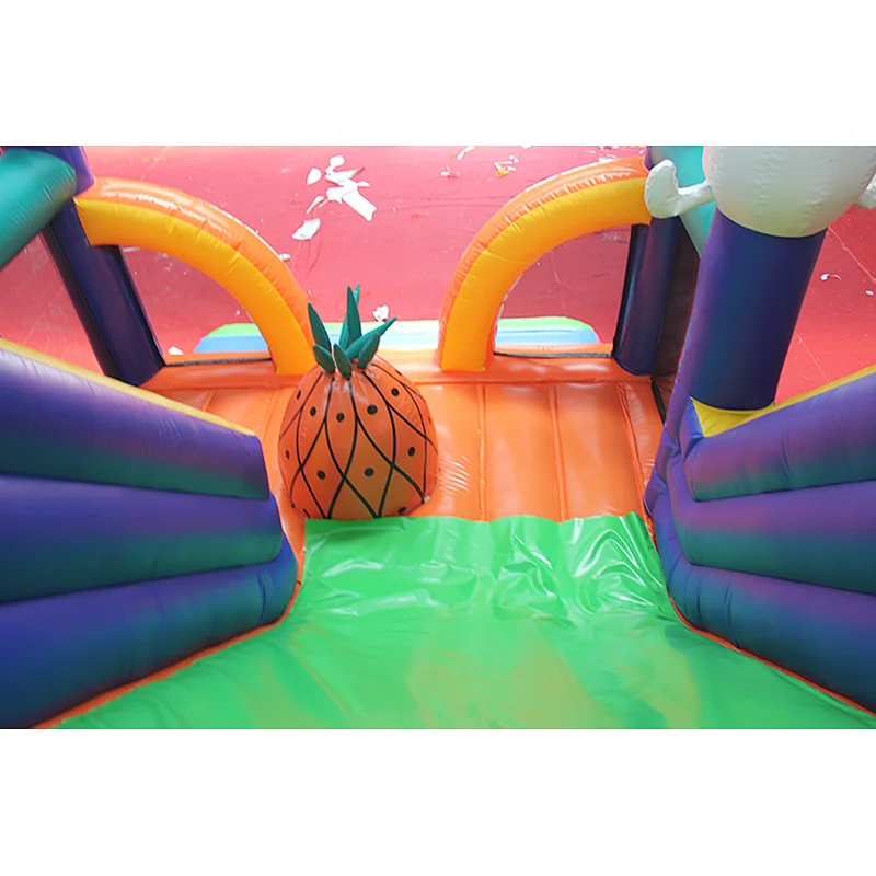 Inflatable combo SpongeBob trampoline