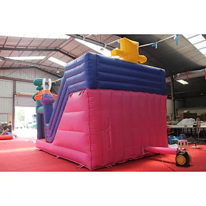 Inflatable combo SpongeBob trampoline