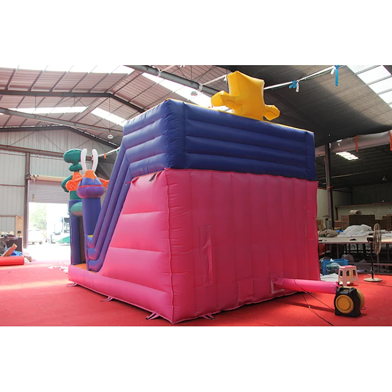 Inflatable combo SpongeBob trampoline