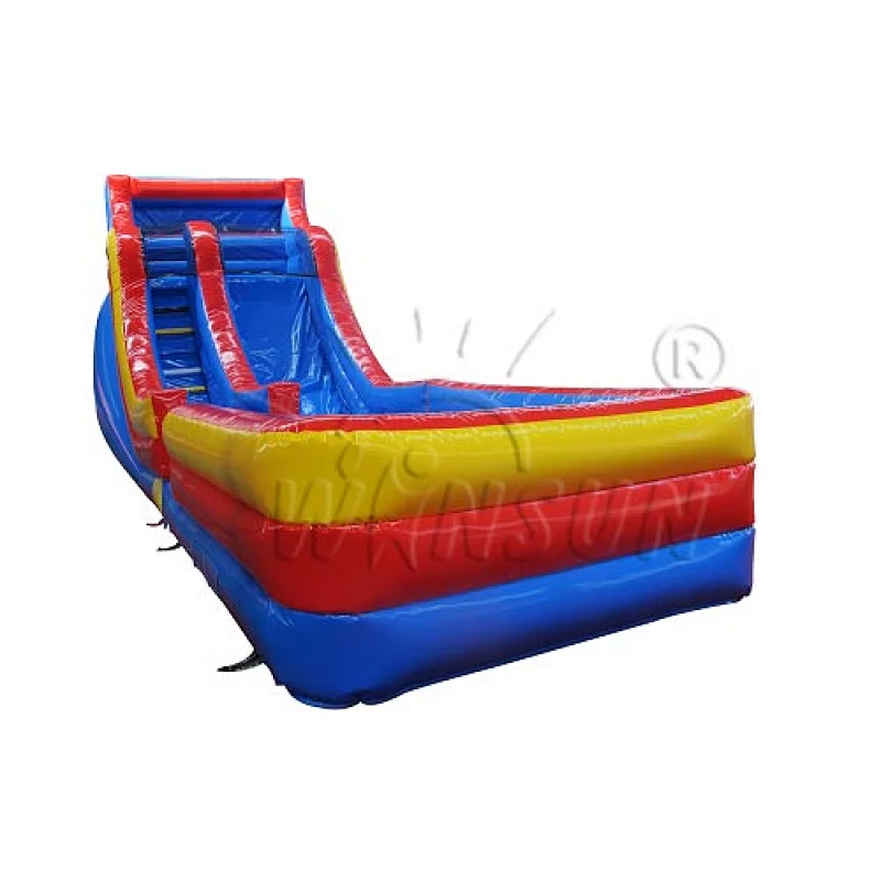 Inflatable water slide