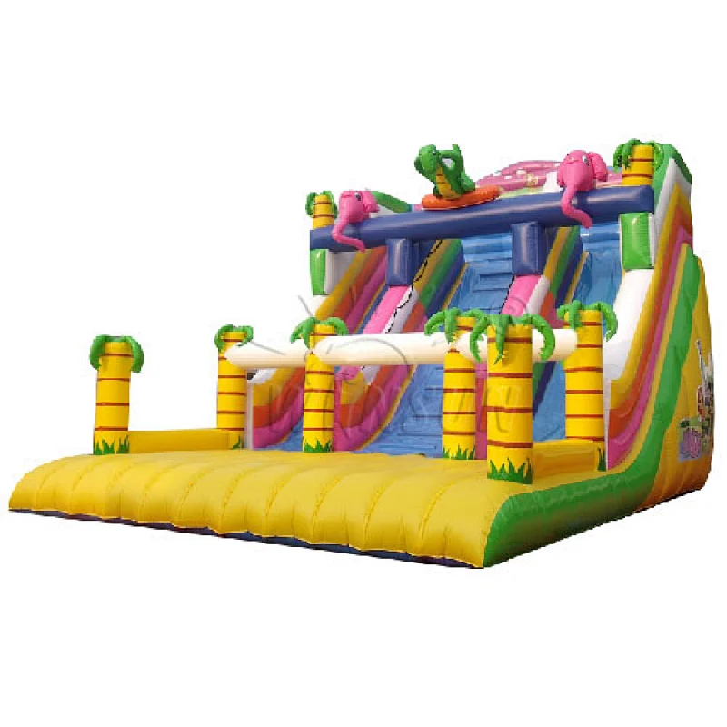 Inflatable slide