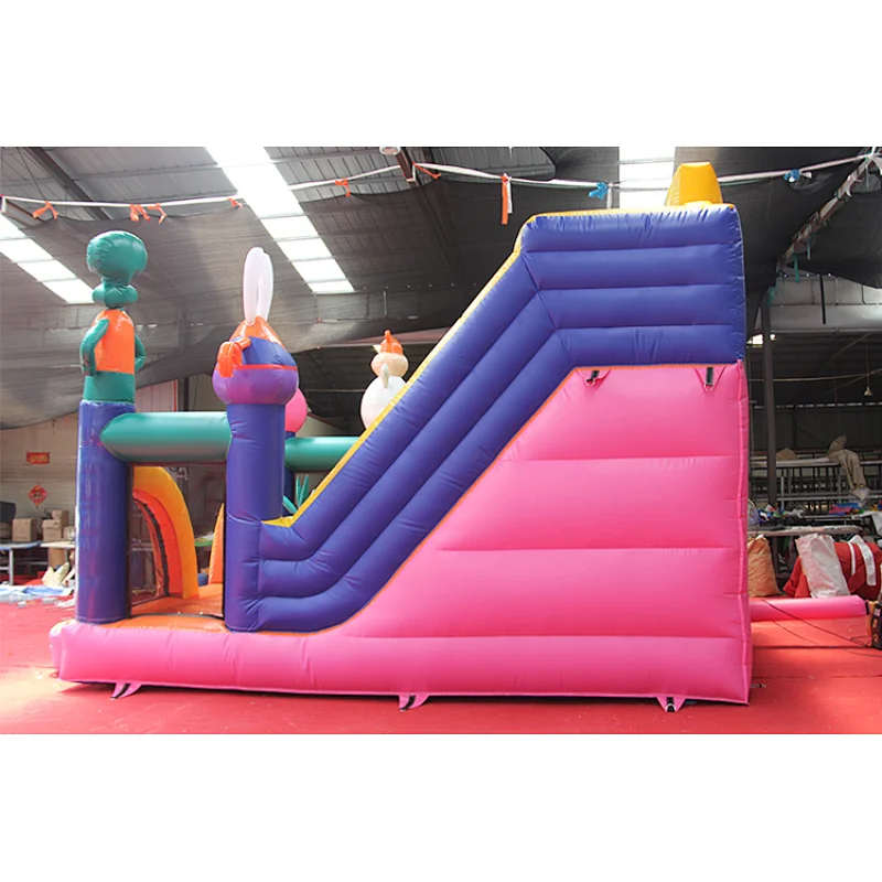 Inflatable combo SpongeBob trampoline