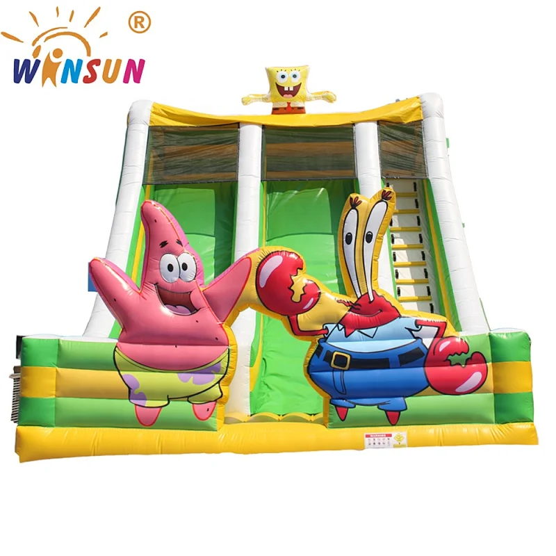 Spongebob Inflatable slide