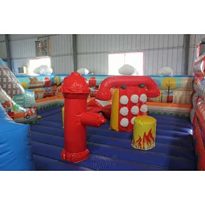 Inflatable Rescue Heroes Moonwalk