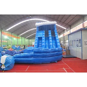 Inflatable water slide