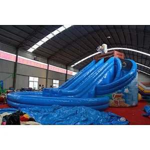 Pirate inflatable water slide