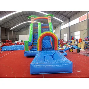 Funnel Tunnel Inflatable Water Slide