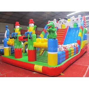 Inflatable slide