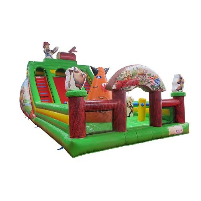 Boonia bears inflatable slide