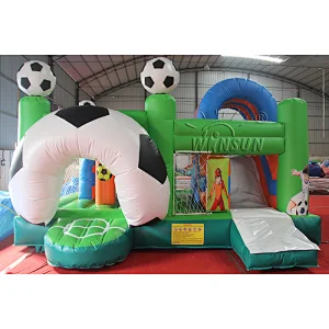 Soccer Themed Inflatable Combo
