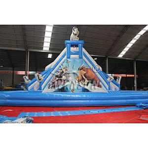 Ice Age inflatable water slide