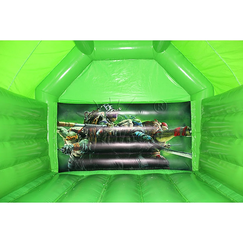 Ninja Turtles Inflatable Bounce House