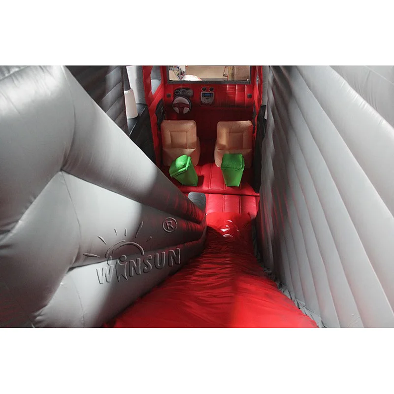 Inflatable Garbage Truck Slide