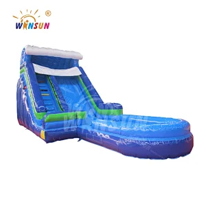 Inflatable water slide