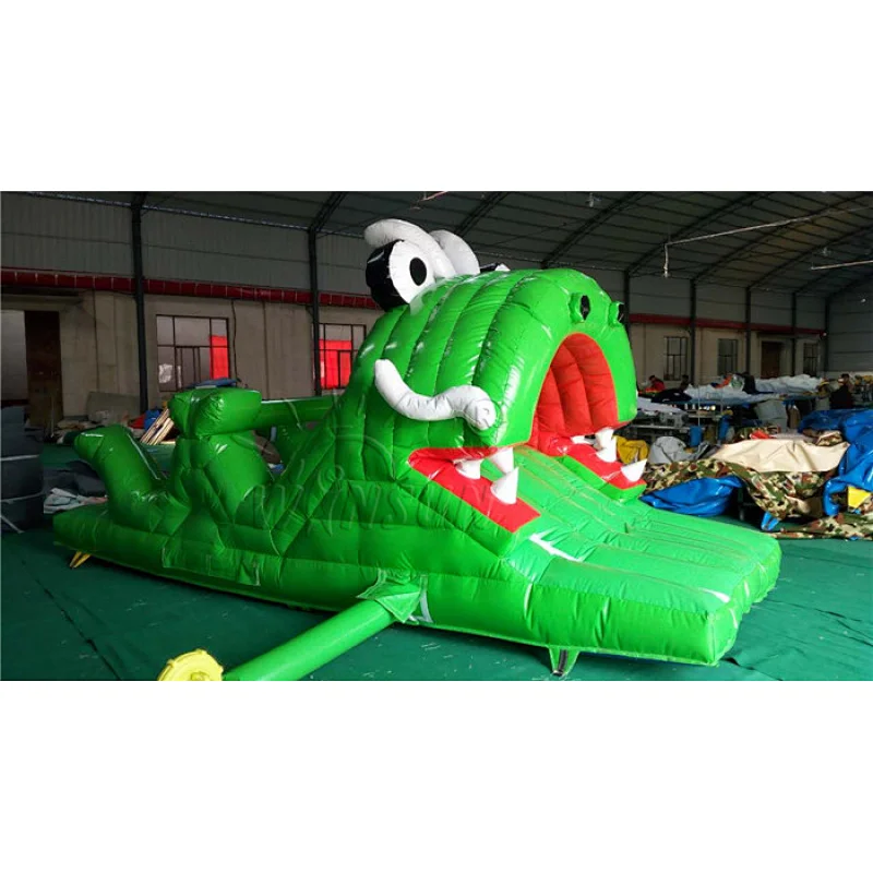 Inflatable Frog Slide For Kids