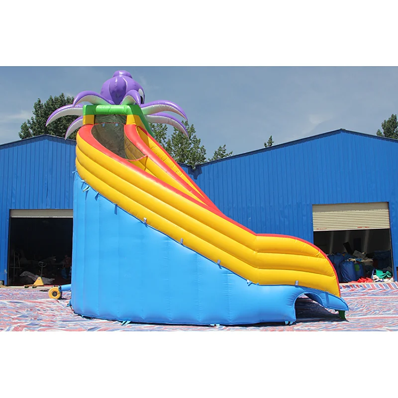 Octopus Inflatable water slide