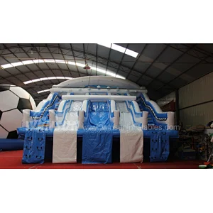 Inflatable water slide