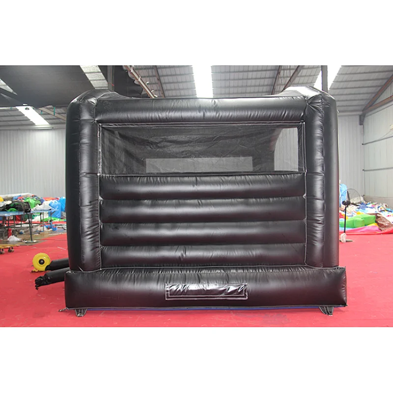Black Inflatable Castle