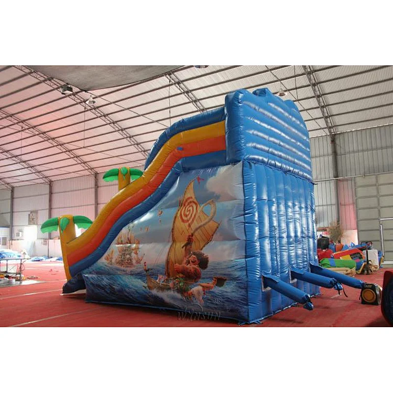 Moana Inflatable Water Slide