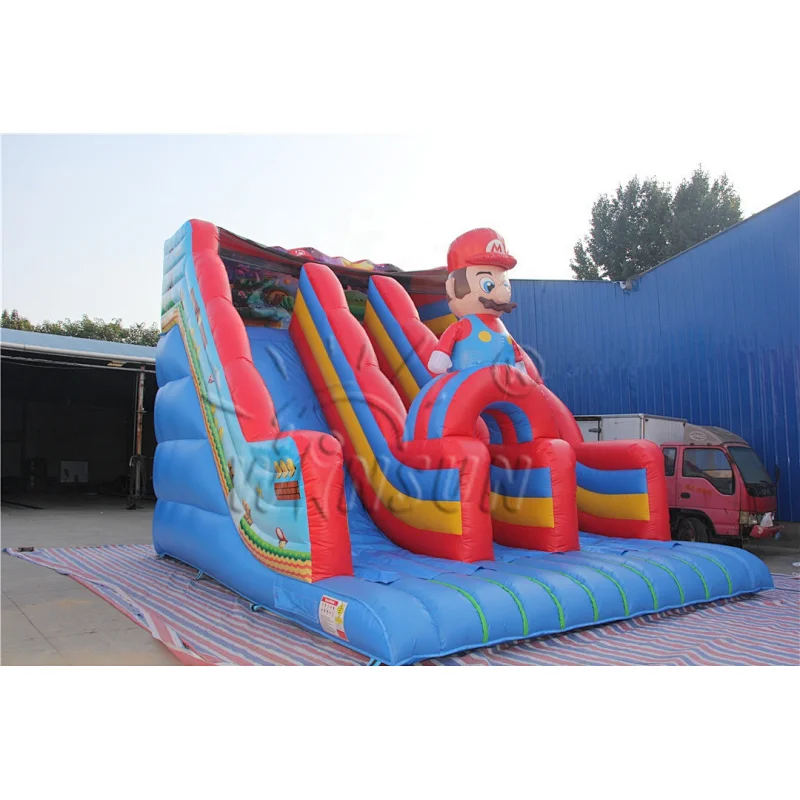 Mario inflatable slide