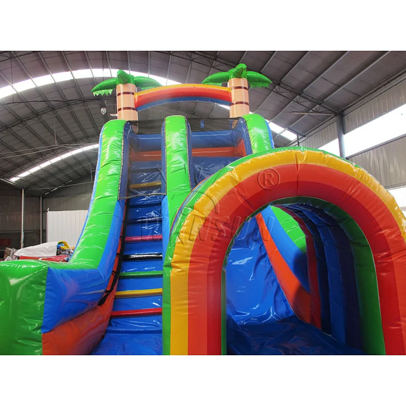 Funnel Tunnel Inflatable Water Slide