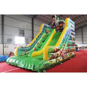 Inflatable slide