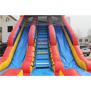 Inflatable Double Lane Dry Slide