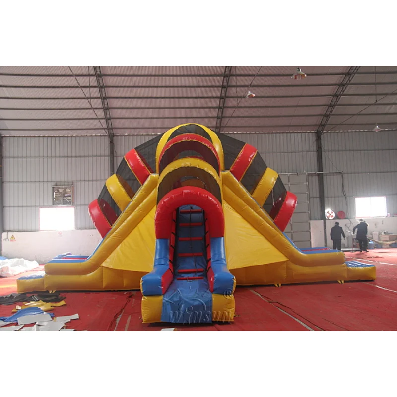 Inflatable Volcano Slide