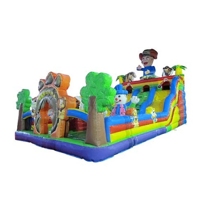 Boonia bears inflatable slide