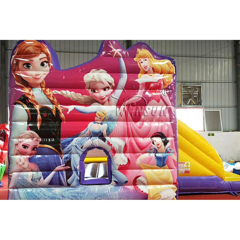Inflatable Moonwalk with Slide