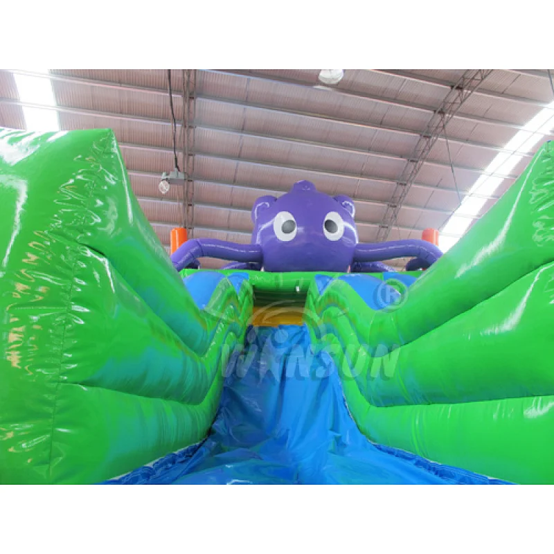 Octopus Inflatable pool slide