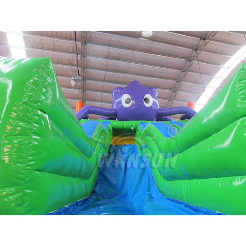Octopus Inflatable pool slide
