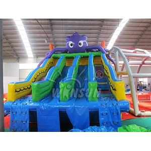 Octopus Inflatable pool slide