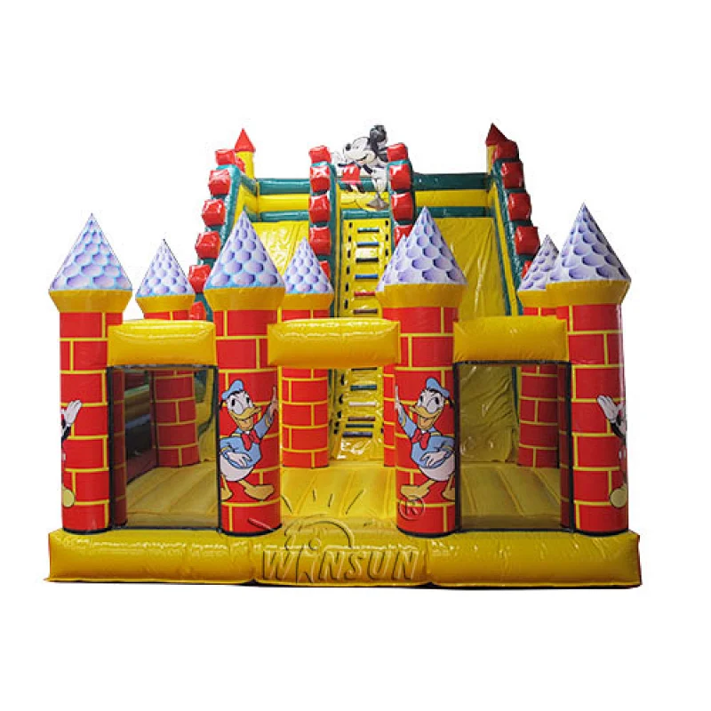 Giant Inflatable Slide with Bouncer