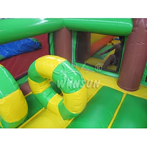Pirate bounce house with slide