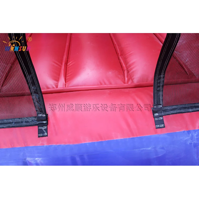 Spiderman Inflatable moonwalk with slide