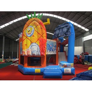 Inflatable Obstacle Course N Slide Combo