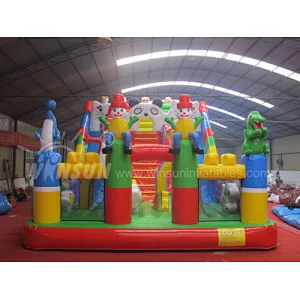 Inflatable slide