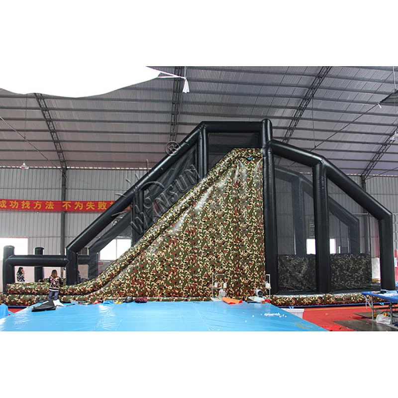 Inflatable Free Fall Stunt Jump Game