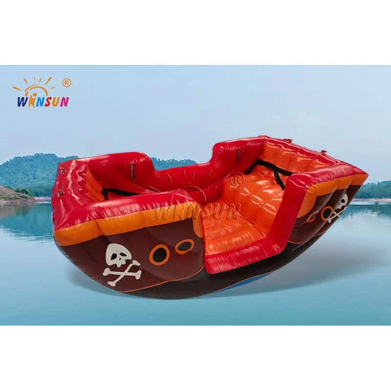 Air-sealed pirate ship game