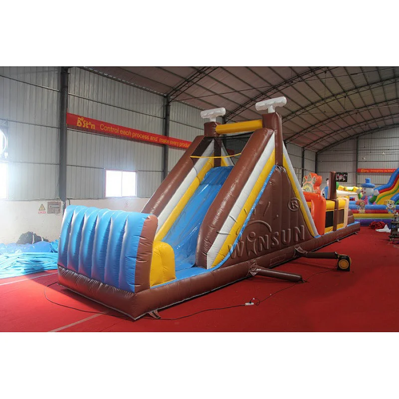 Inflatable Pirate-themed Warrior Race