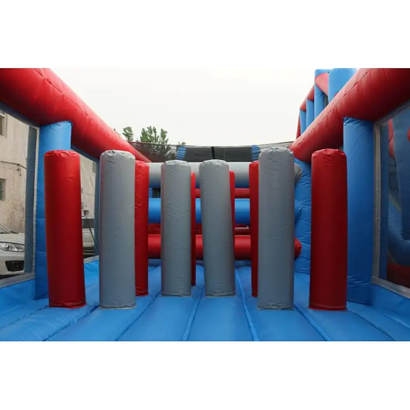 Giant inflatable obstacle course