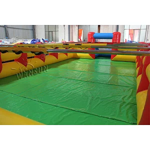 Inflatable Human Foosball Game