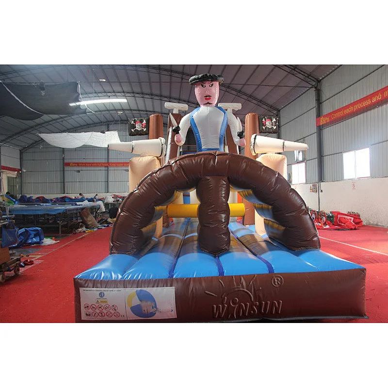 Inflatable Pirate-themed Warrior Race
