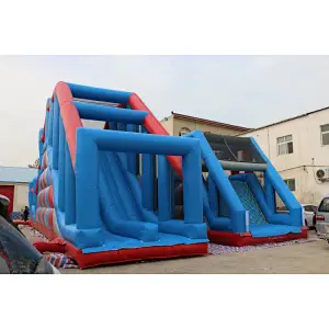 Giant inflatable obstacle course