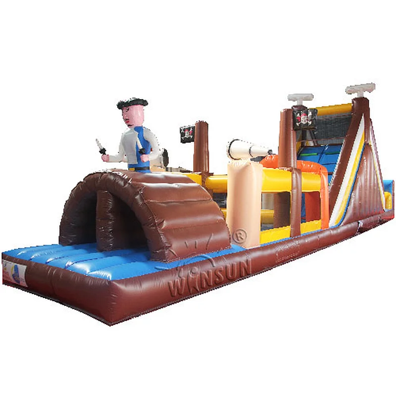 Inflatable Pirate-themed Warrior Race