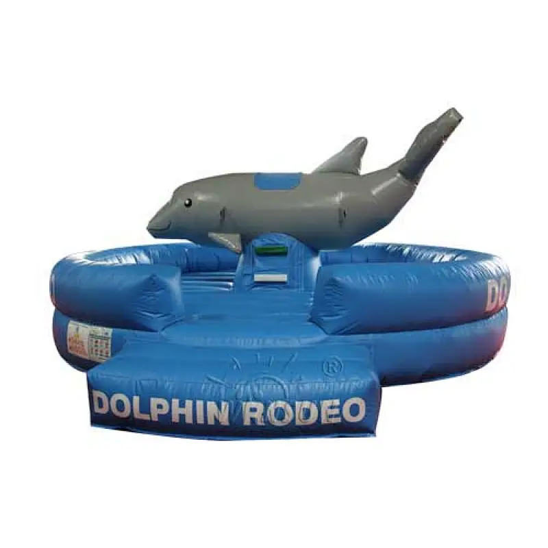 Inflatable Dolphin Rodeo Game