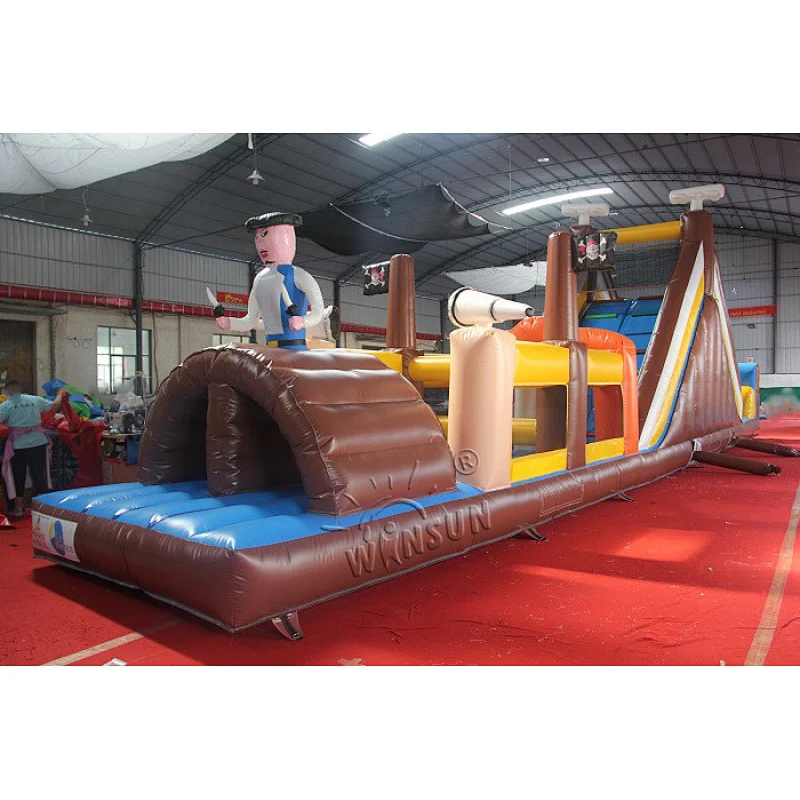 Inflatable Pirate-themed Warrior Race