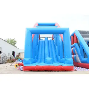 Giant inflatable obstacle course