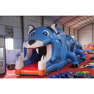 Inflatable Tiger Obstacle Course